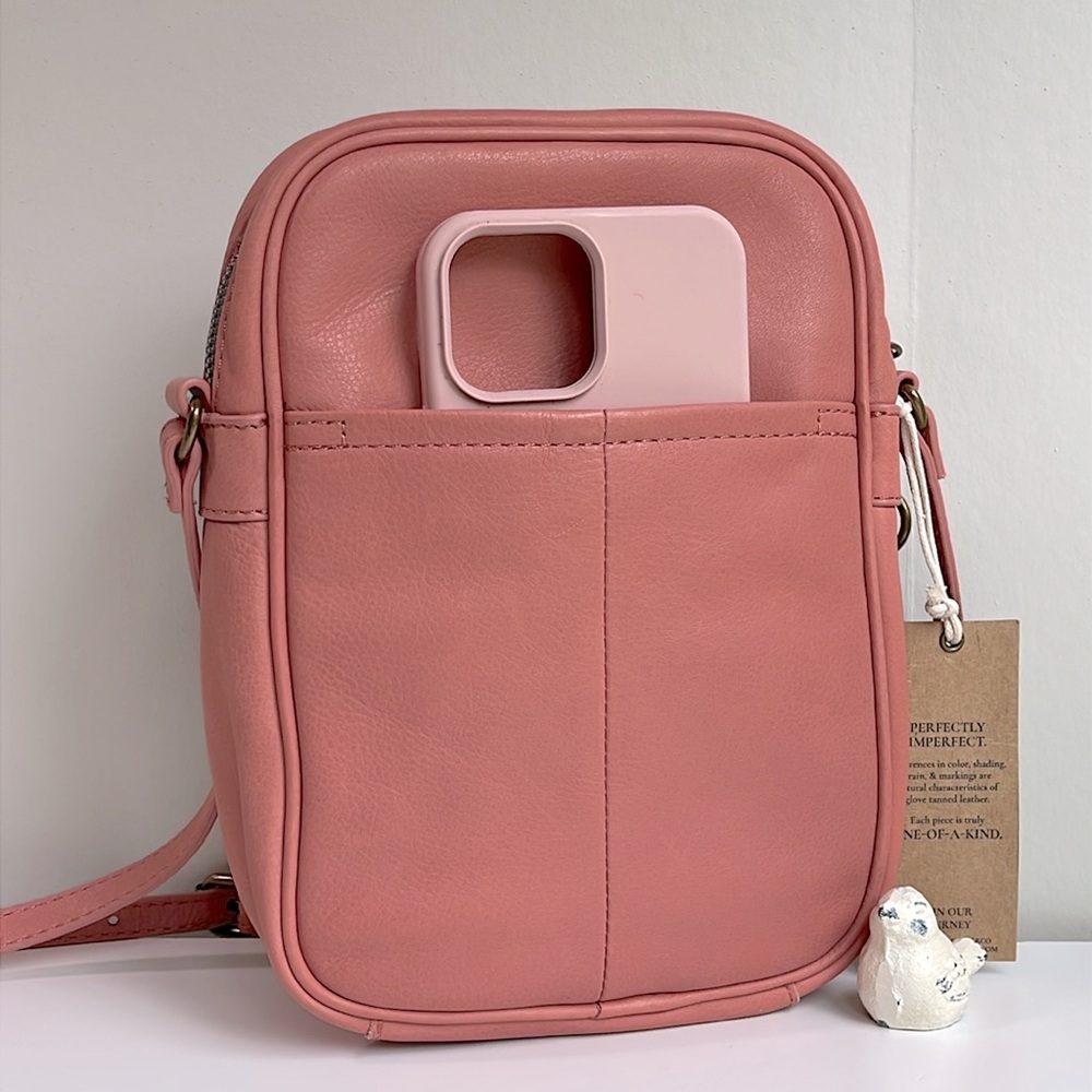 American Leather Co. Cleveland NS Crossbody In Sunkissed  New With Tag 🏷️ - Picture 6 of 10